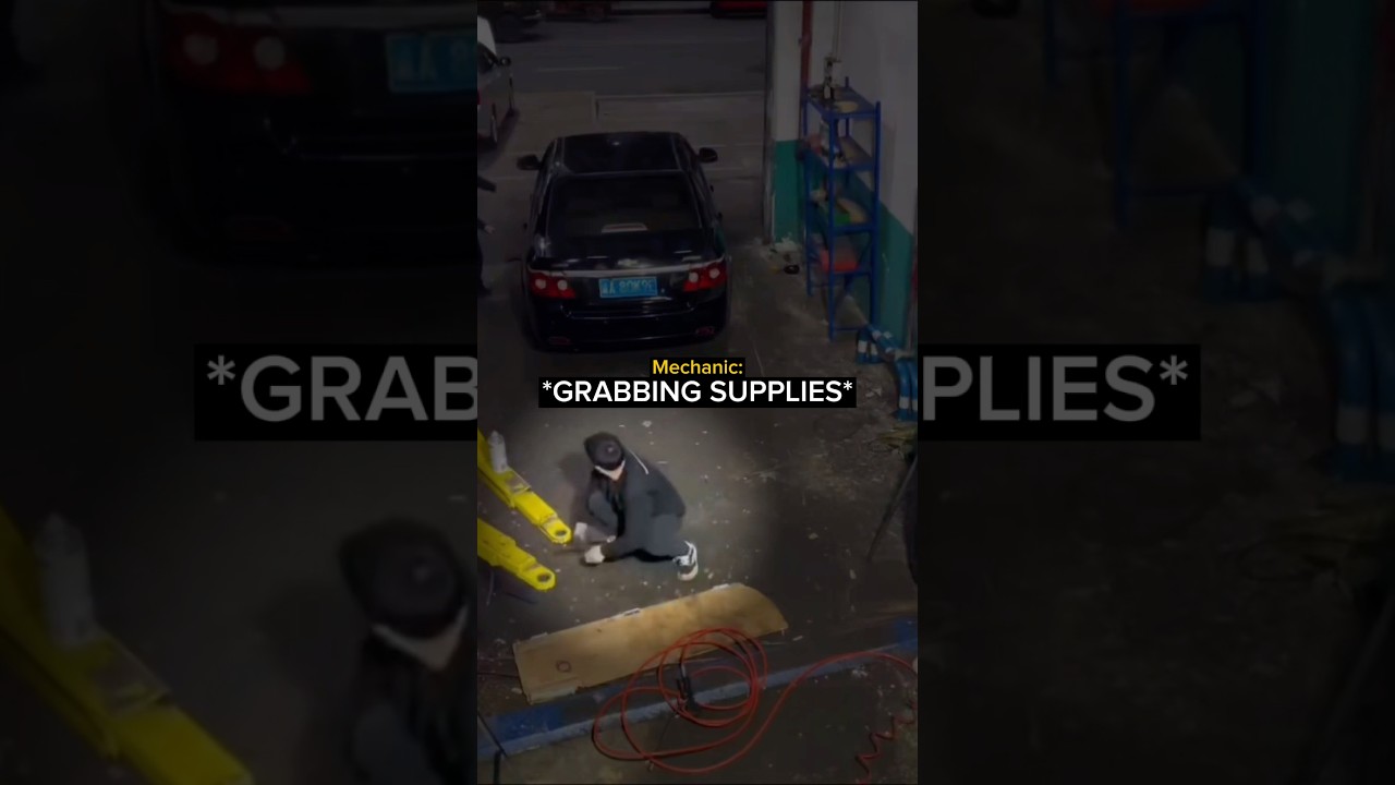 Mechanic Sets Off The Unluckiest Chain Reaction…