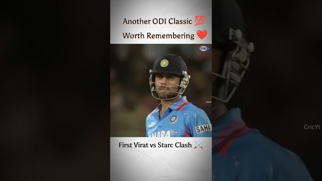2010 का वो मैच, जिसने Virat vs Starc Rivalry की शुरुआत की - Analysis ⚔️
