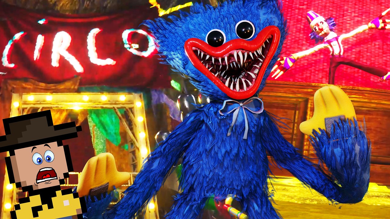 UM FAN BRASILEIRO CRIOU O JOGO DO POPPY PLAYTIME NO CIRCO