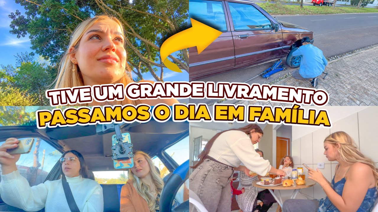 FIQUEI MUITO CHATEADA 😞 BATI O CARRO DELA + CAFÉ DA MANHÃ EM FAMÍLIA 💖🏠 UM LIVRAMENTO | Lar da Ana