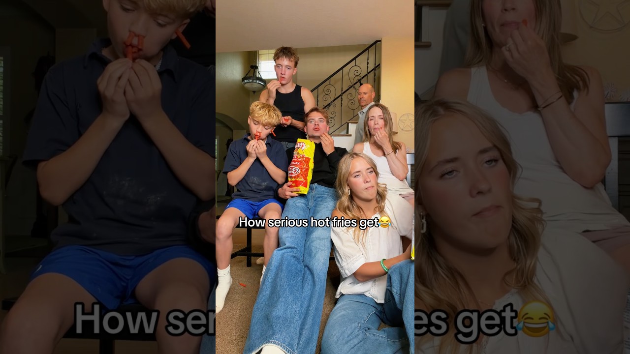 Hot fries are no joke when you take a bite😂