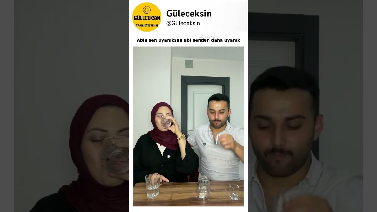 Abla sen uyanıksan abi senden daha uyanık