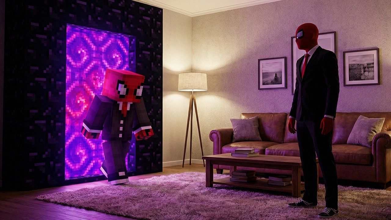 NEDEN Gerçekçi Ferited'in Evindeyim? - Minecraft