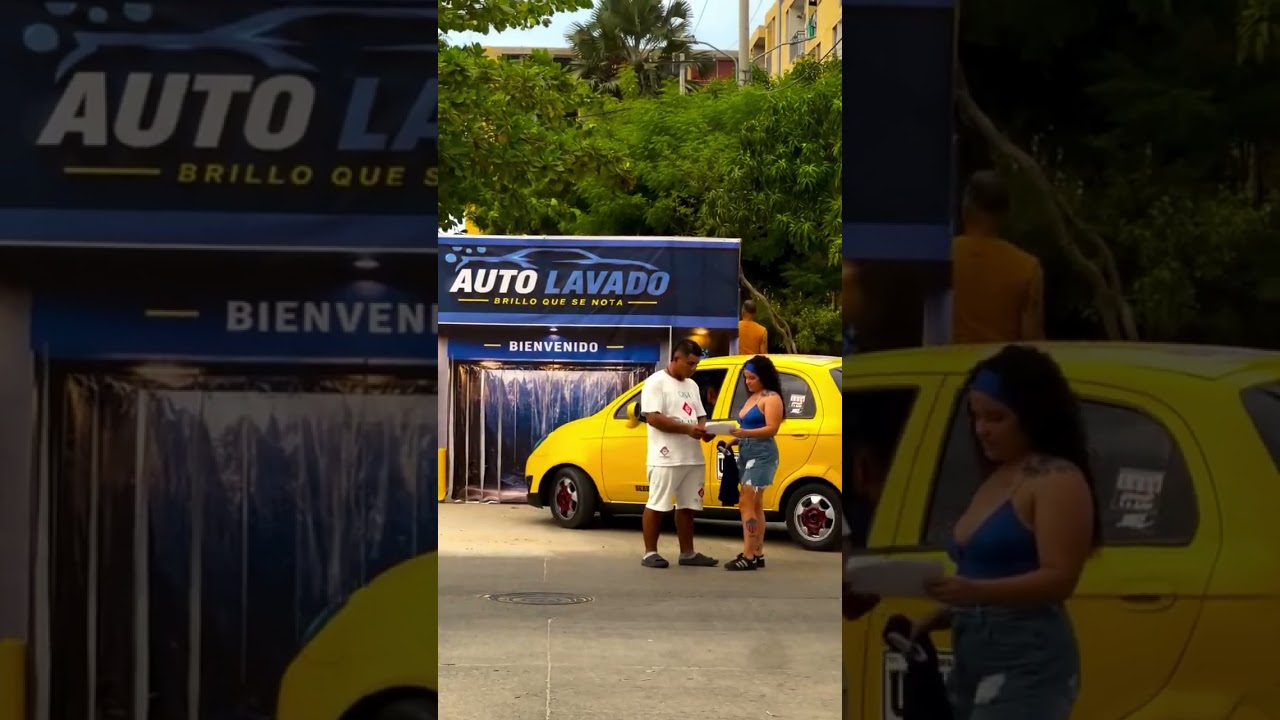 Vai deixando seus carros aí pra lavar no final você vê que não tem nenhum lava-jato veja