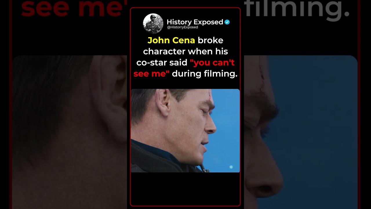 When John Cena Broke Character in Fast and Furious 9 😂🎬