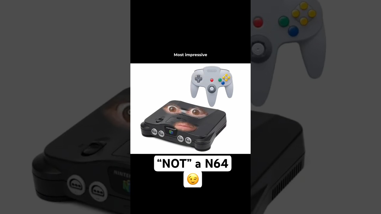 This is “Not” an N64 😉