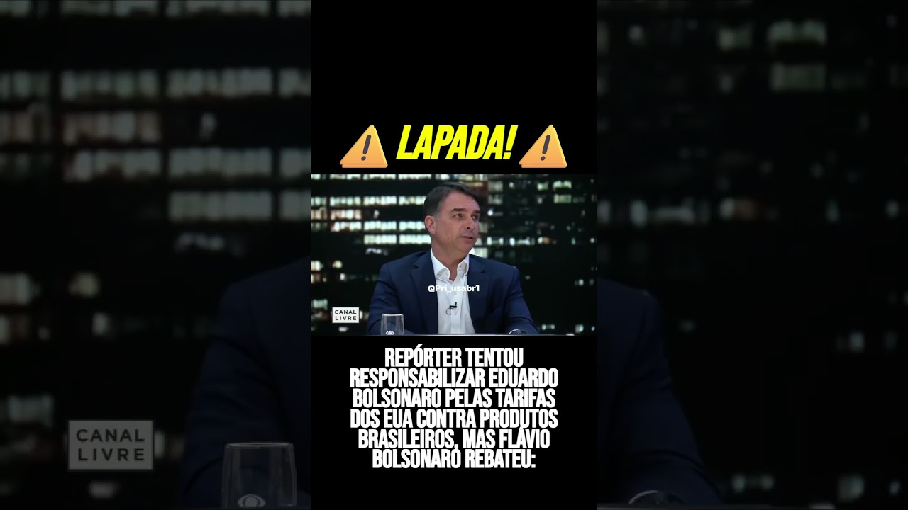 Repórter leva INVERTIDA por tentar responsabilizar Eduardo pelas tarifas dos EUA no Brasil!