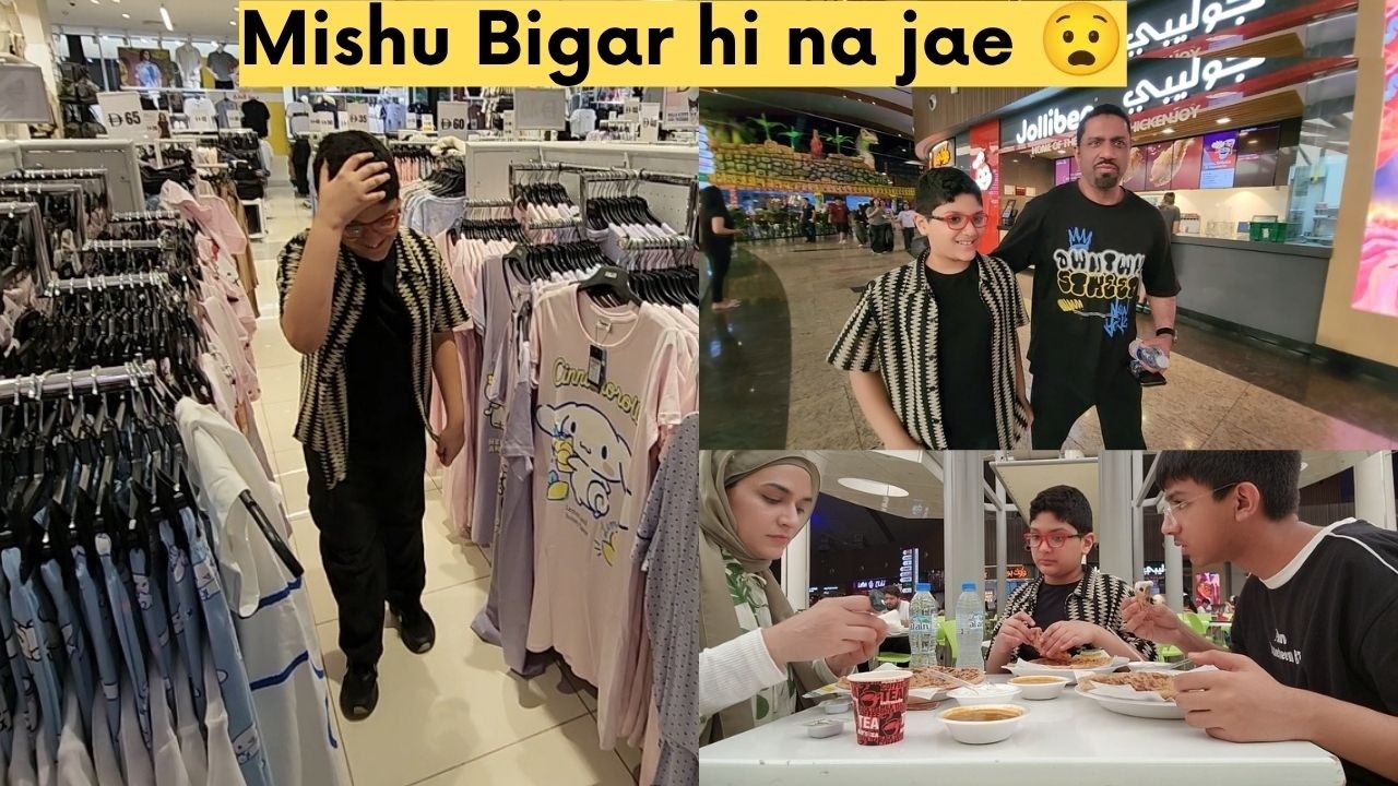 Shahzad to parwah nai kr rae pr being mother mein pareshan hun😟Mishu bigar hi na jae😮