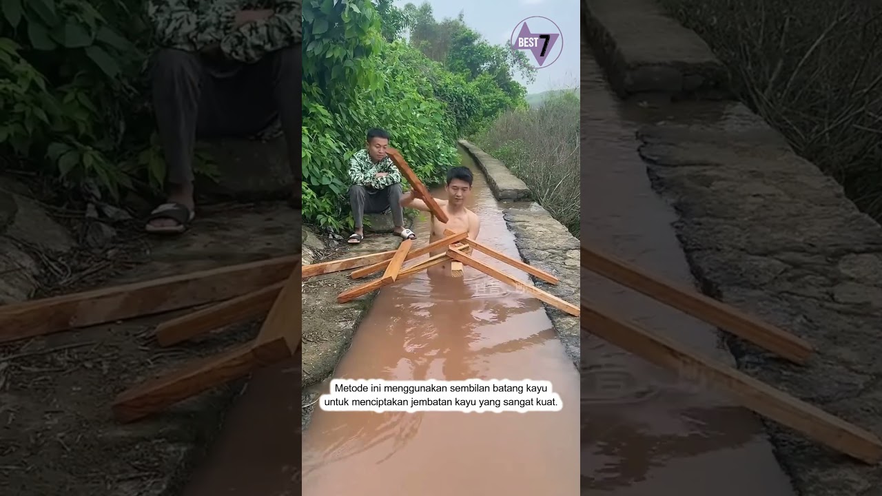Jembatan yang diwariskan dari zaman kuno #shortsviral