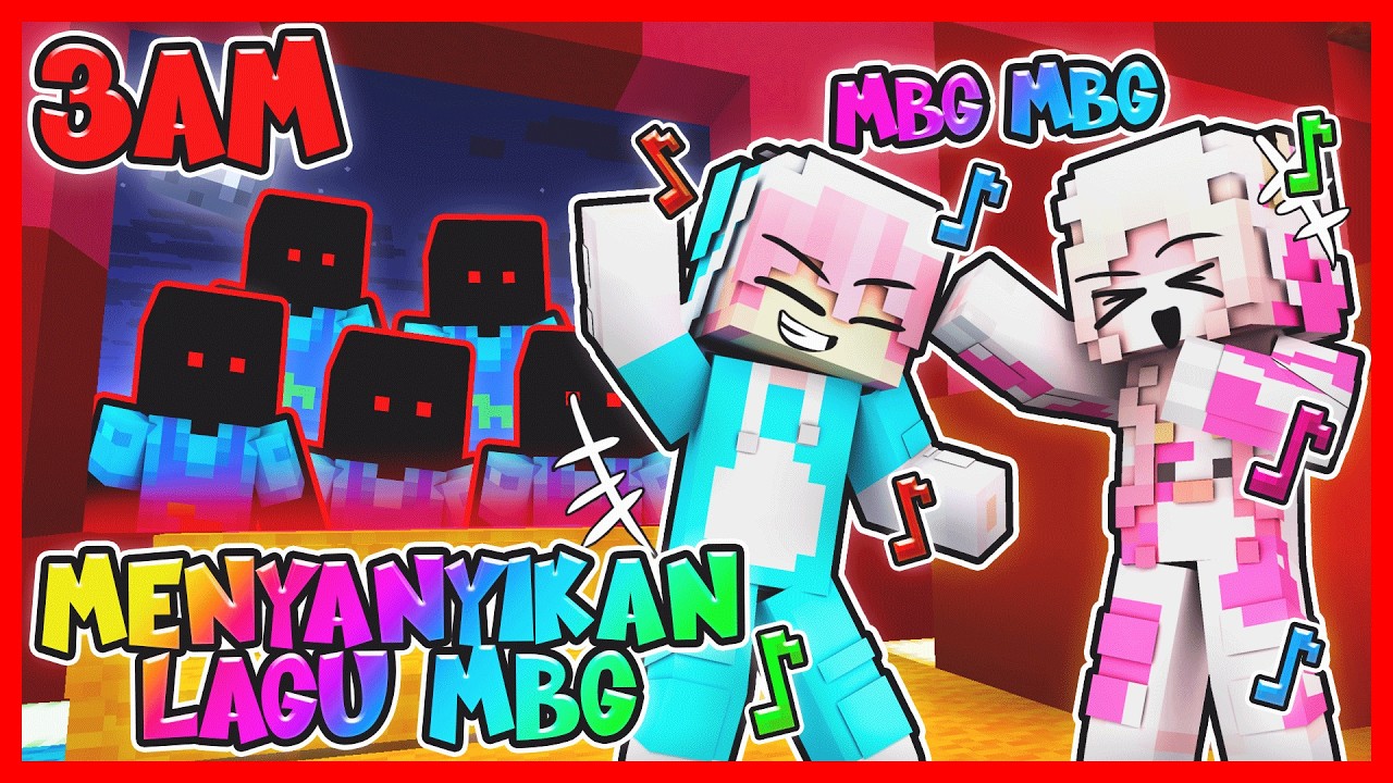JANGAN PERNAH MENYANYIKAN LAGU MBG JAM 3 MALAM !! Feat @sapipurba  Minecraft
