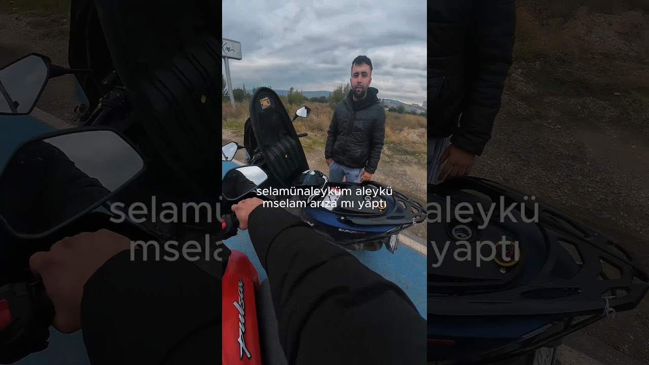 Yolda kalan motorcuya yardım ettim #shortsviral #shorts #short #story #fypシ゚viral #fypシ #motovlog