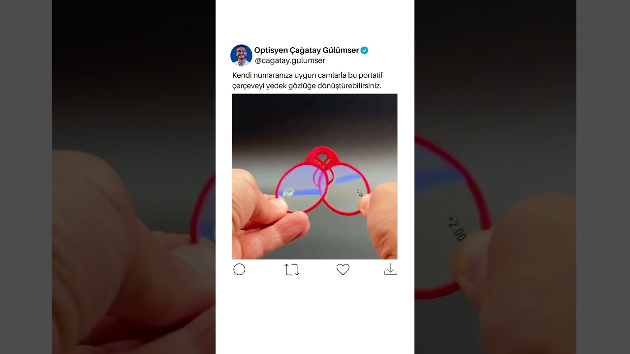 Yakın gözlüğü sorunu mu? İnovatif gözlük çerçevesi modelleri ile tarzını ve görüşünü yenile!