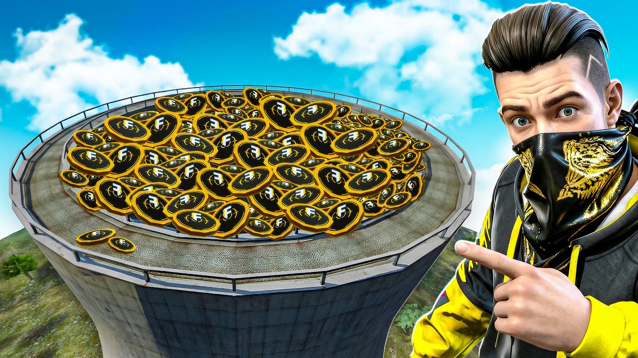 10 LAKH Free Fire COINS 💰 WORLD RECORD? 