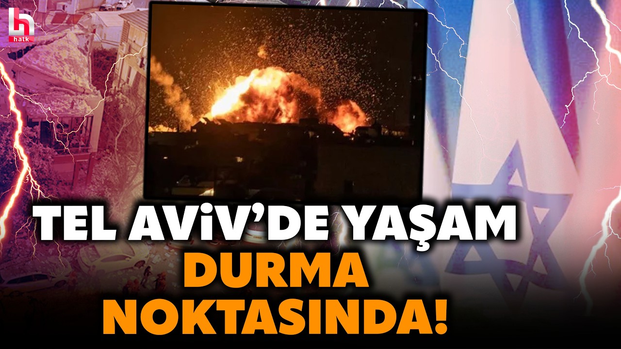 İSRAİL'DE HAYAT FELÇ OLDU! BBC muhabiri Tel Aviv'den o canlı yayını yaptı! "YAŞAM DURMA NOKTASINDA"