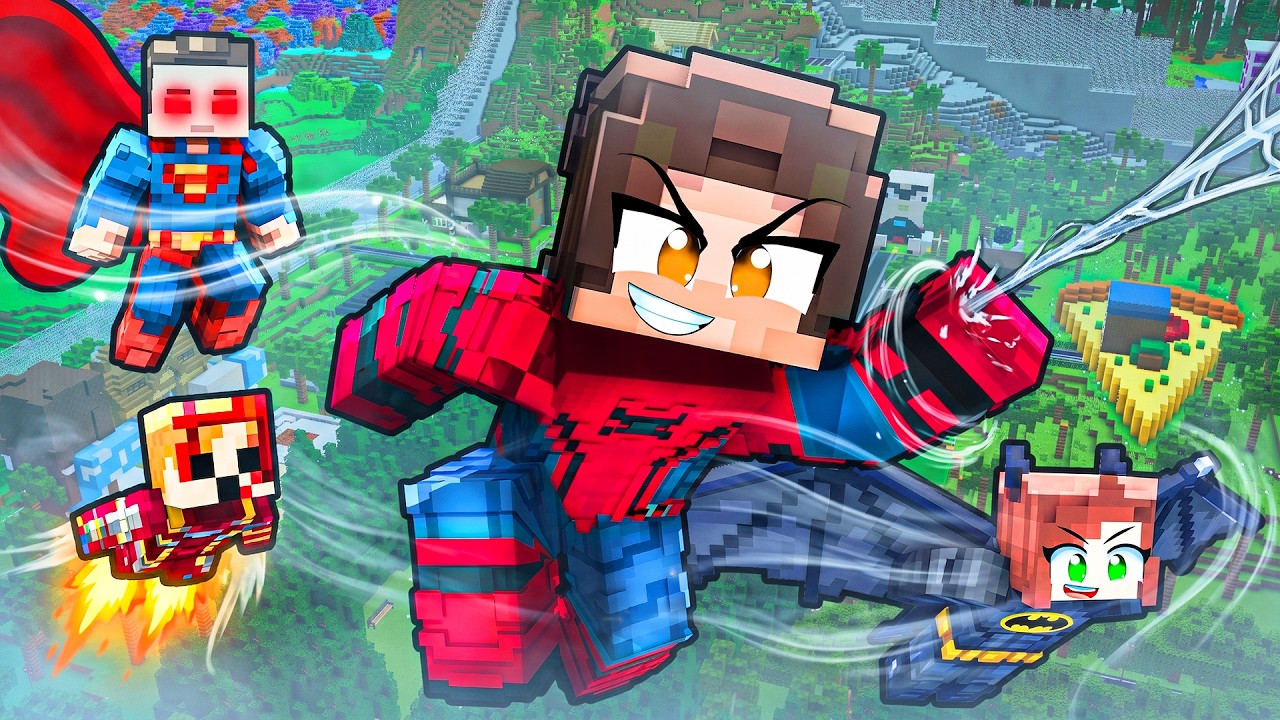 BORALO EKİBİ SÜPER KAHRAMANLARA DÖNÜŞTÜ - Minecraft