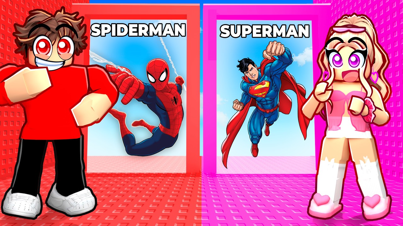 Roblox Would You Rather: SUPERHERO TOWER...