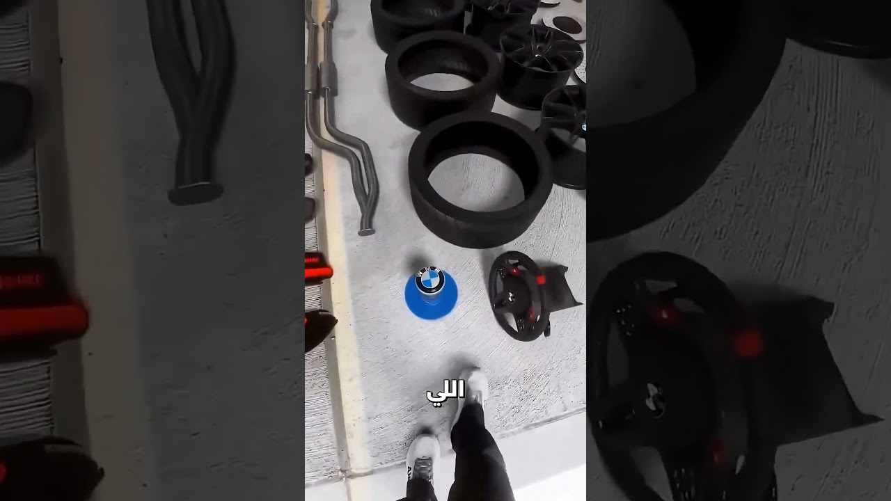 🤖 سيارة الروبوت الخارقة! شاهد صدمة محمود عندما بدأت سيارة الـ BMW ببناء نفسها | قصص روعة #شورت