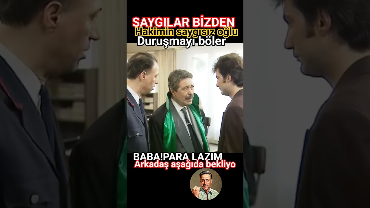 👉SAYGILAR BİZDEN Hakimin Saygısız Oğlu Duruşma böler Aboneol devamıgelsin🙏☺️ Efso Kemal Sunal dizisi