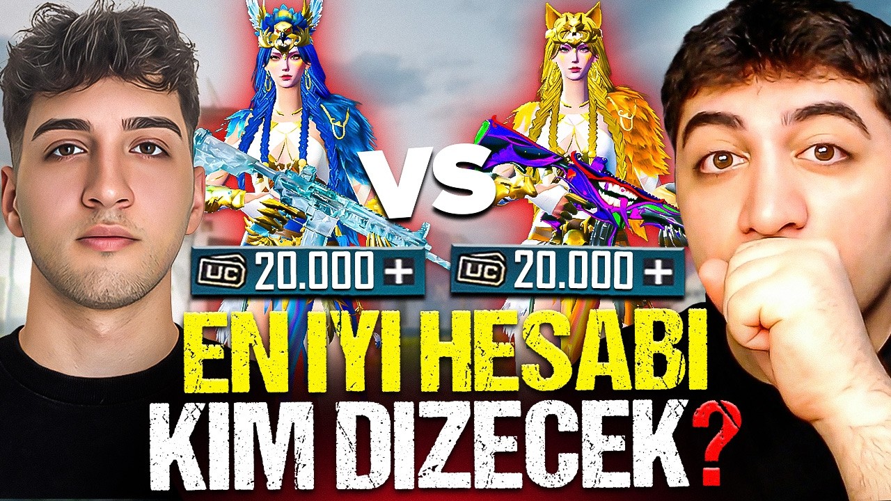 20.000 UC'YE EN İYİ HESABI DİZEN KAZANIR! | PUBG Mobile