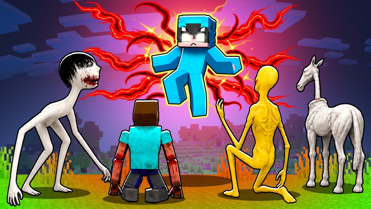 Me Convertí en el DIOS del TERROR en Minecraft!