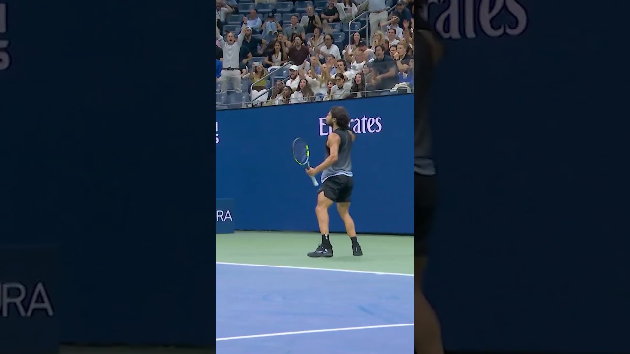 Tennis from another PLANET! 👽