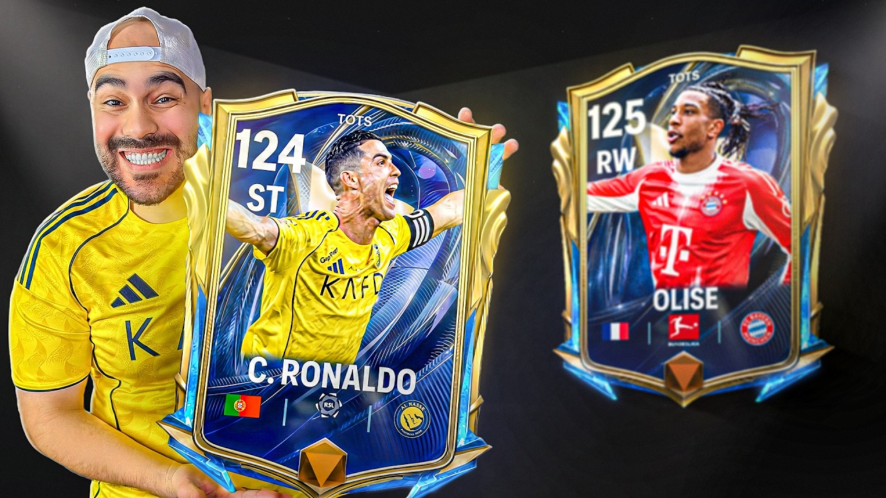 البحث عن رونالدو و أوليسي لاعبين الموسم 🔥