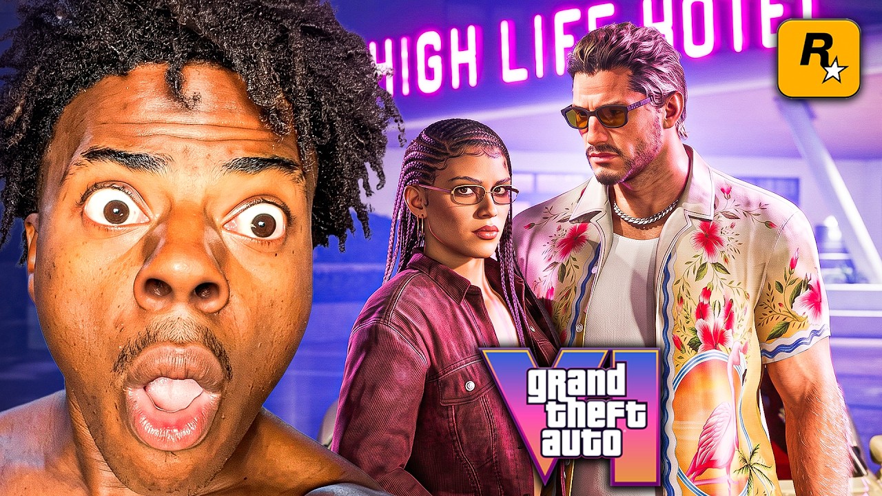 REACTING TO THE NEW GTA 6 TRAILER! LIVE🔴