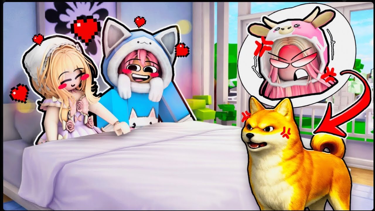 MOMON NYAMAR JADI DOGGIE UNTUK MEMATA-MATAIN ATUN YANG DIAM-DIAM PACARAN di BROOKHAVEN @BANGJBLOX 