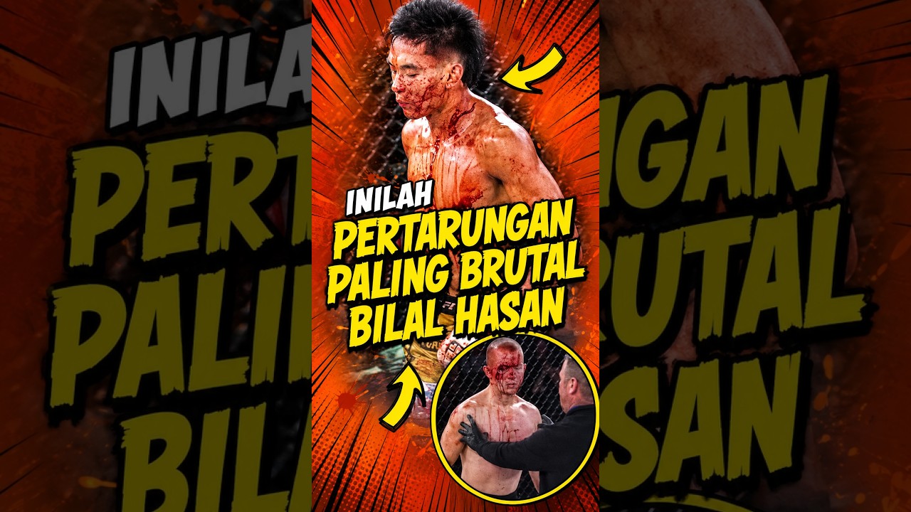 PENUH DARAH, INILAH PERTARUNGAN PALING BRUTAL BILAL HASAN🔥