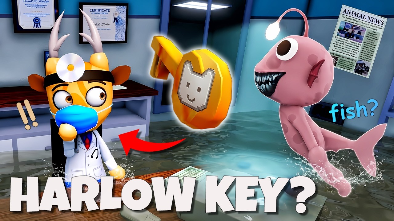 HUH?! Kunci Rahasia Dokter Harlow & Hewan Laut Rain Event 🐟🦌👨‍⚕️ | Animal Hospital Anomaly Indonesia