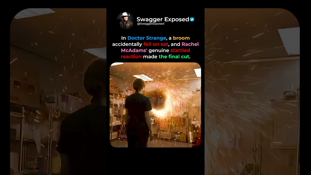 The Unscripted Broom Scare That Made it Into Doctor Strange 🎬😱