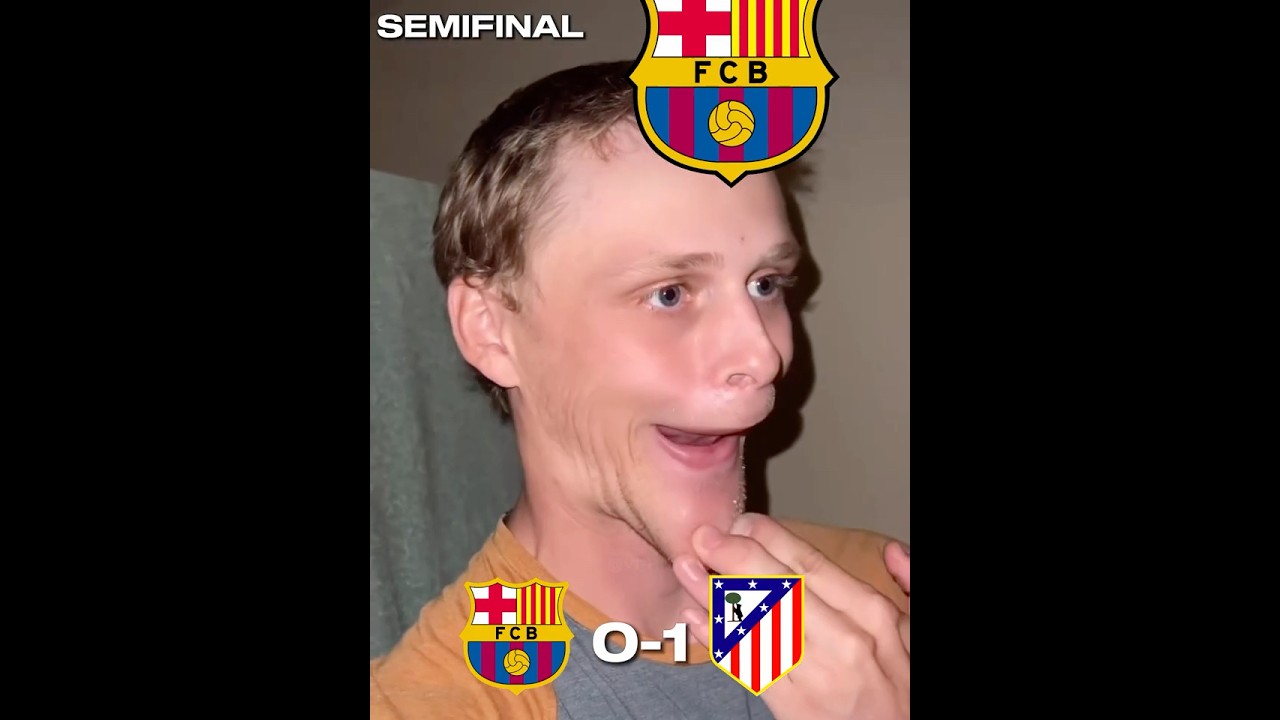 SEMIFINAL HOJE Barcelona vs Atlético de Madrid ⚽🔥
