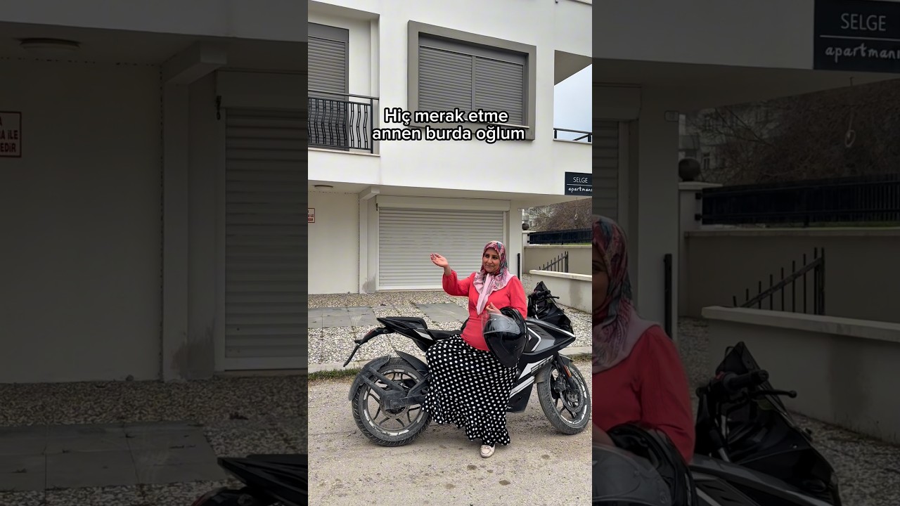 İyiki anneme motor almışım😍#anne #akım #bikergirl #motor #motorcycle #keşfet #keşfetteyiz