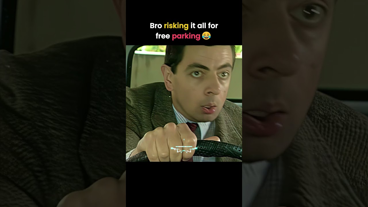 Bro hates paying parking tickets😂 | Mr. Bean (Episode) - 4k Edit | LOUCURA LETAL - nakama nxxkz