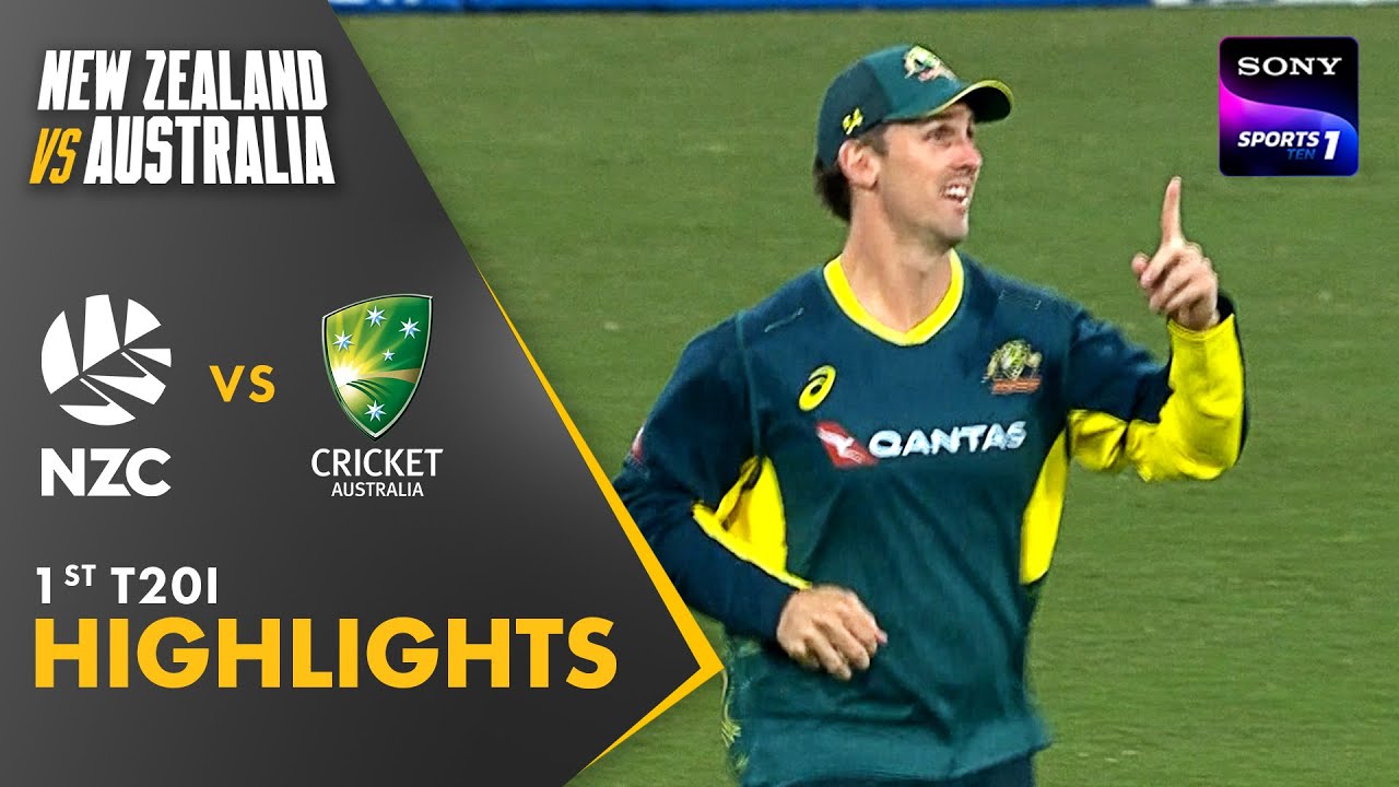 NZ vs AUS | 1st T20I | Highlights | Australia Tour Of New Zealand 2025