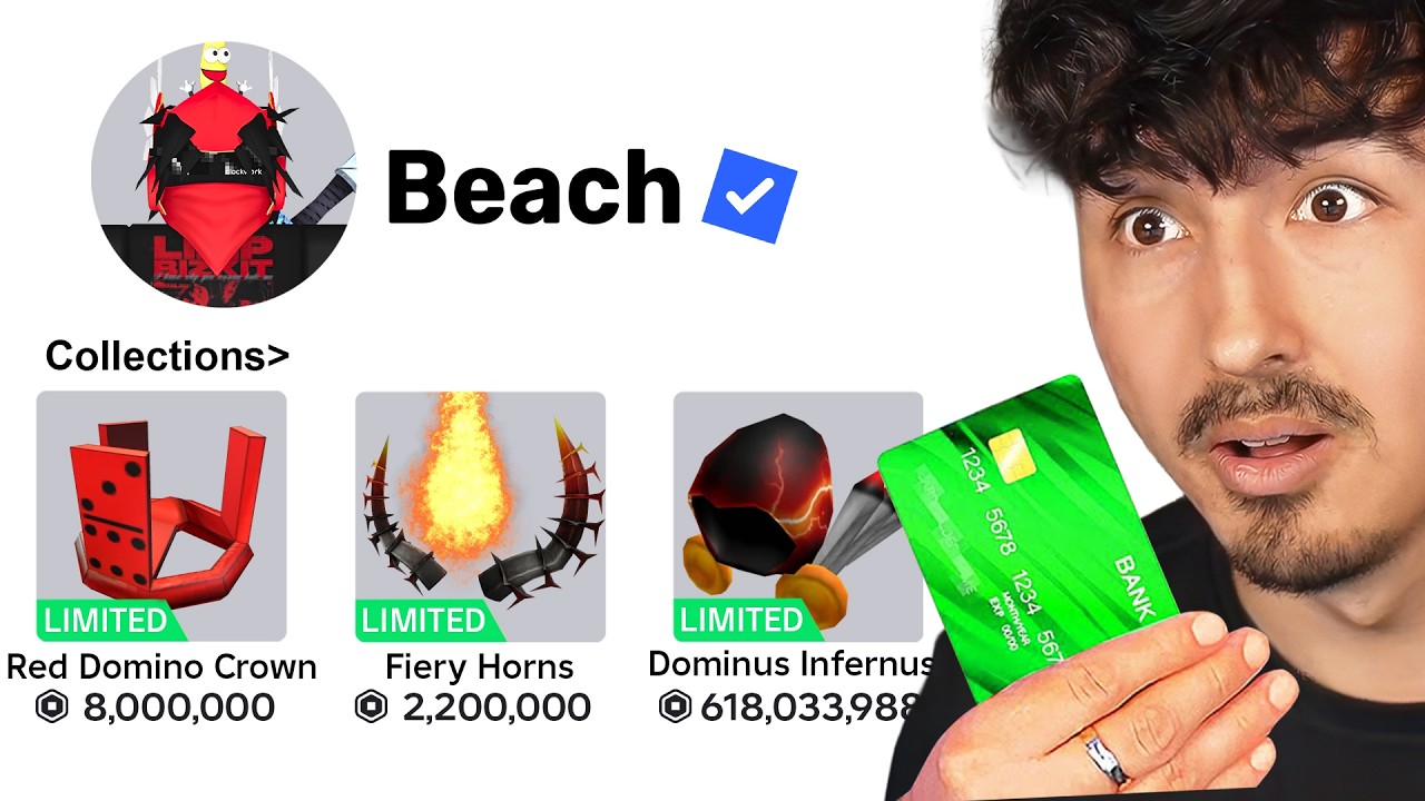 I bought a $10,000 Roblox Account...