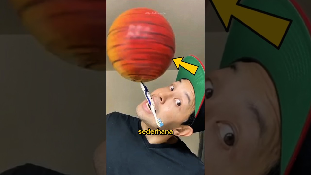 Trik Memutar Bola Hanya Dengan Jarimu 🏀