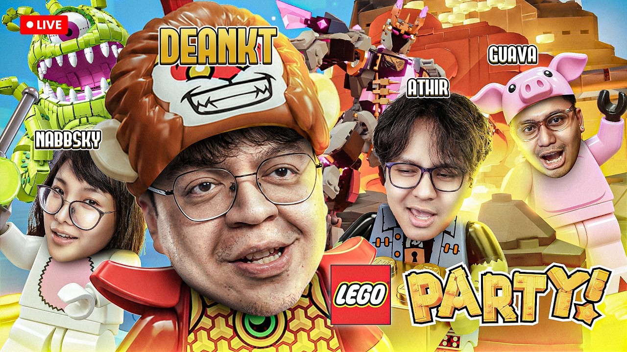LEGO PARTY KOMPETITIF BERHADIAH Rp 20.000.000 !! SIAPAKAH YANG PALING GG DI PARTY INI???