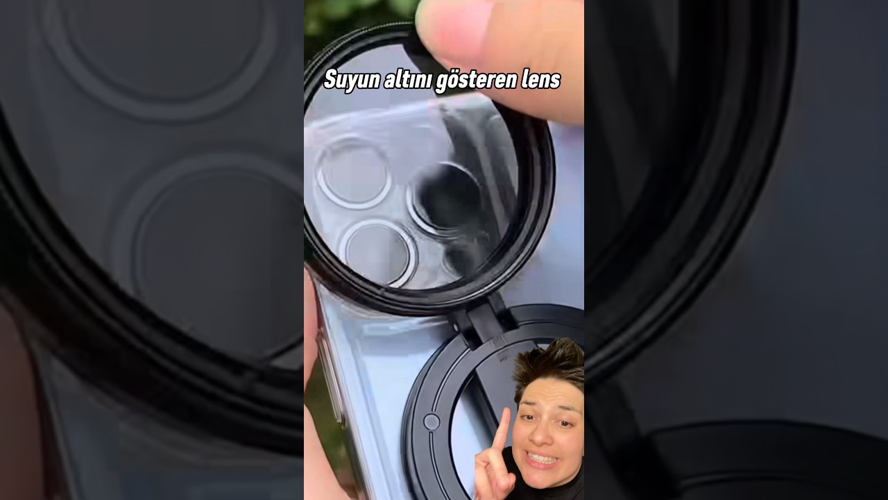 Suyun altını gösteren viral lensi denedim! #shorts #photography #lens