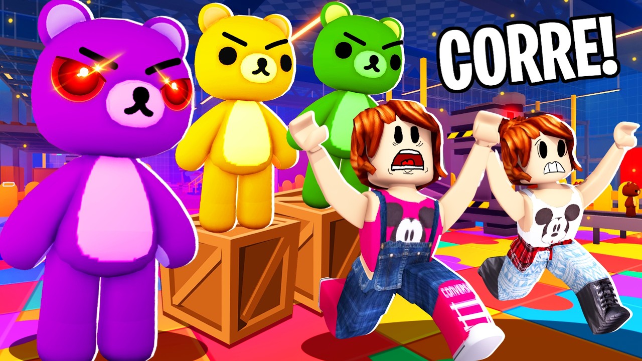 ELES ESTÃO VIVOS! ESCAPE DA FÁBRICA DE BRINQUEDOS NO ROBLOX!