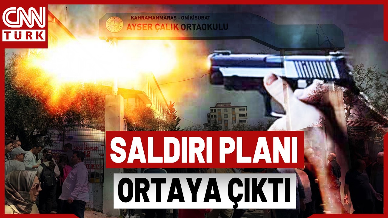 SON DAKİKA🚨"Bilgisayarından Saldırı Belgesi Çıktı" K.Maraş'taki Okul Saldırısından Yeni Detaylar...