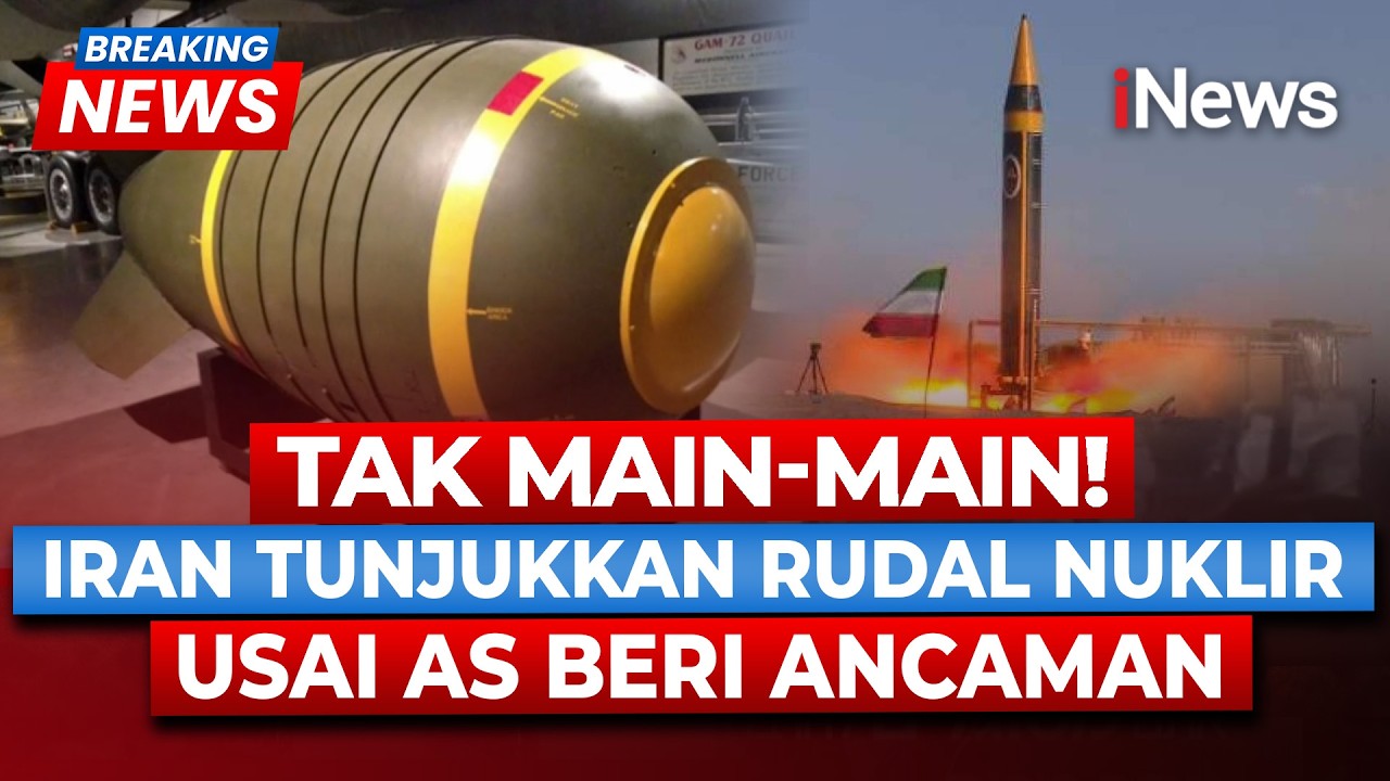 IRAN PAMER RUDAL NUKLIR! Jawab Ancaman AS akan Menyerang Kembali | BREAKING NEWS