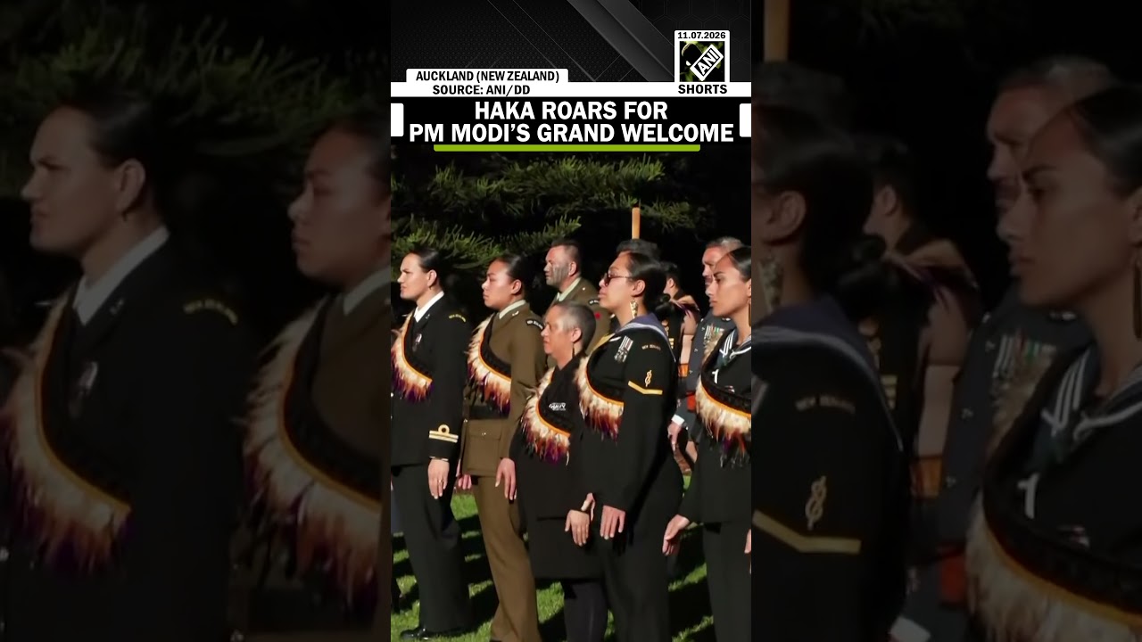 Watch: PM Modi welcomed with Maori tribe’s folk ‘Haka’ dance in New Zealand