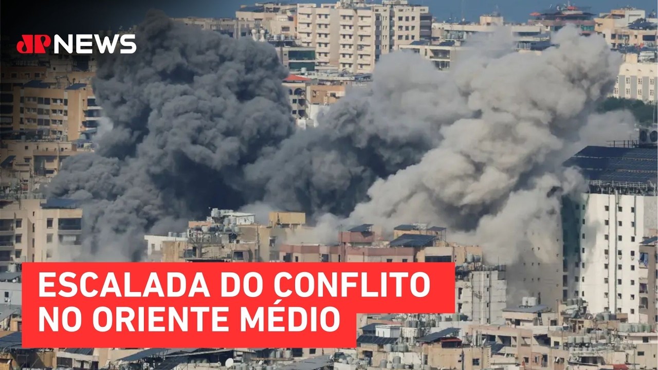 Israel bombardeia capital do Líbano nesta sexta (06)