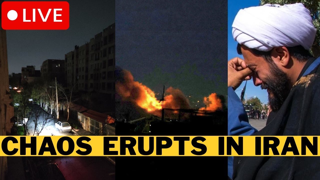 🚨 BREAKING: Blackout In Iran - Power Plants Hit - IRGC In Chaos