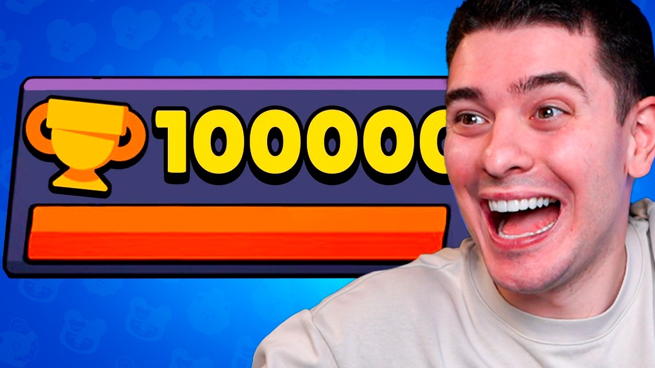 EM BUSCA DOS 100 MIL TROFÉUS NO BRAWL STARS!