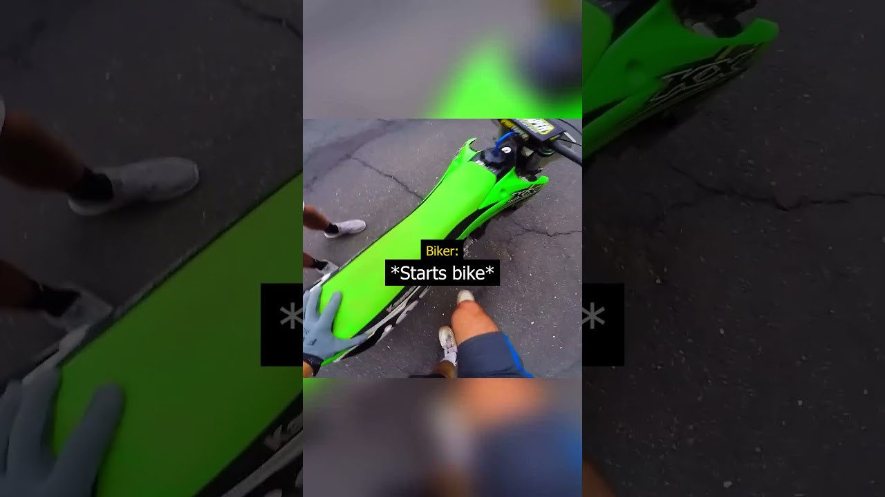 Rich Guy Approached Biker 😱 Credit @TommyMx