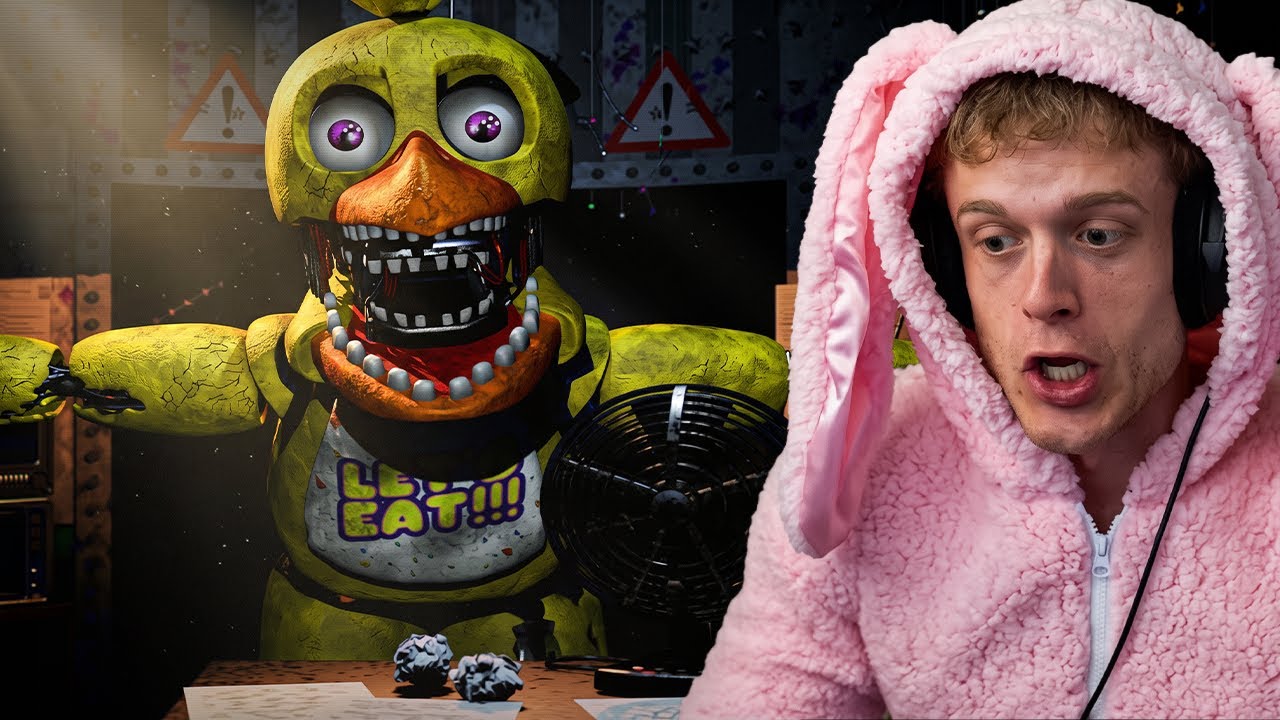 I Beat FNAF 2 In A Bunny Costume...