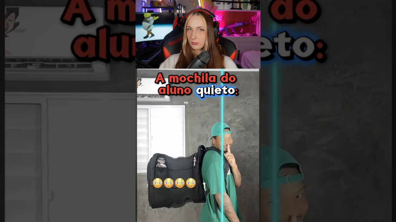 Alemã reage ao Paulinho99 - Como é a sua mochila 😂