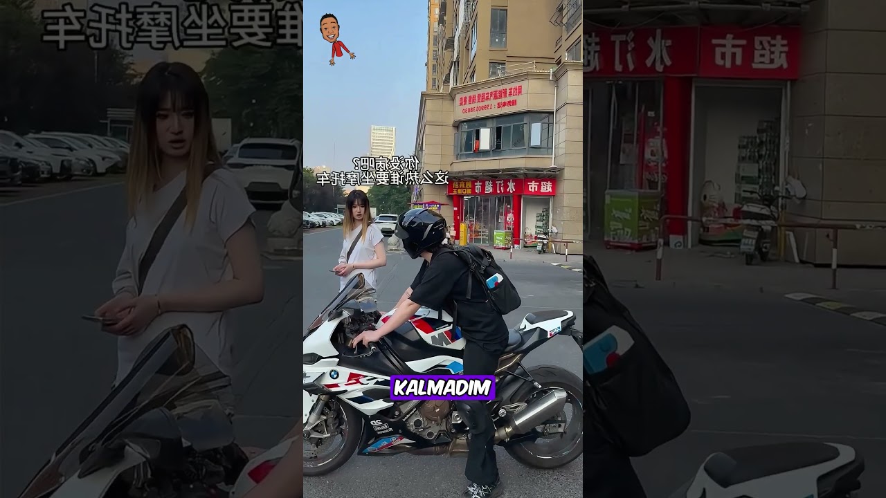 Motorcuyu Terslediğine PİŞMAN Oldu! 😎